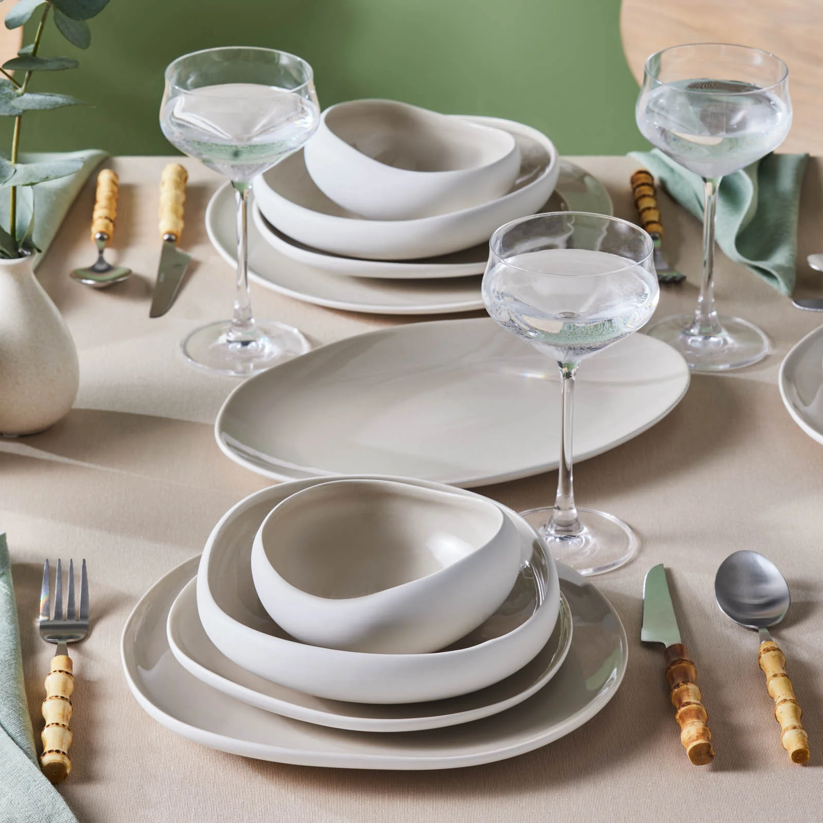 Karaca Earth Collection Cupid 59-delige Servies Set voor 12 Personen - Image 3