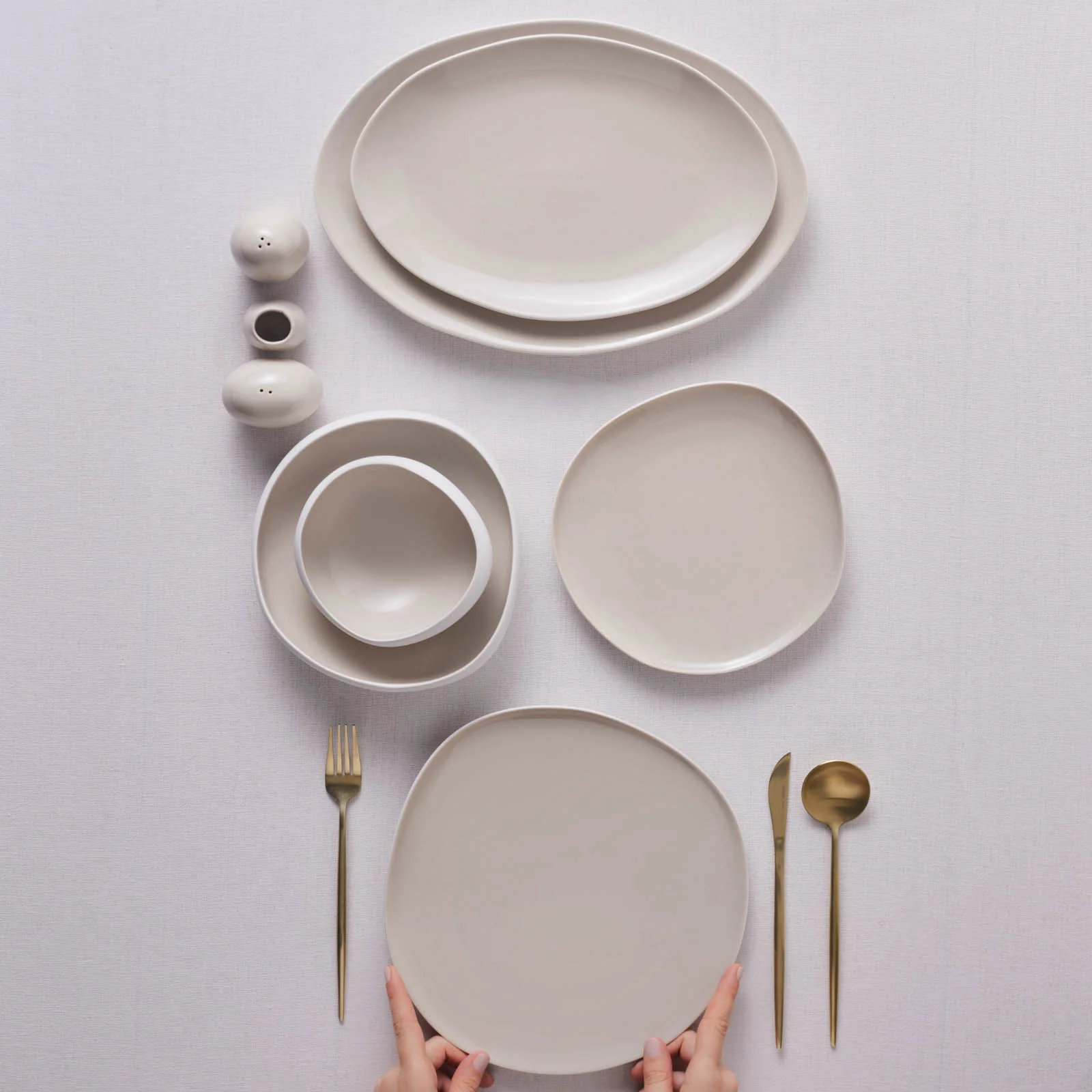 Karaca Earth Collection Cupid 59-delige Servies Set voor 12 Personen - Image 4