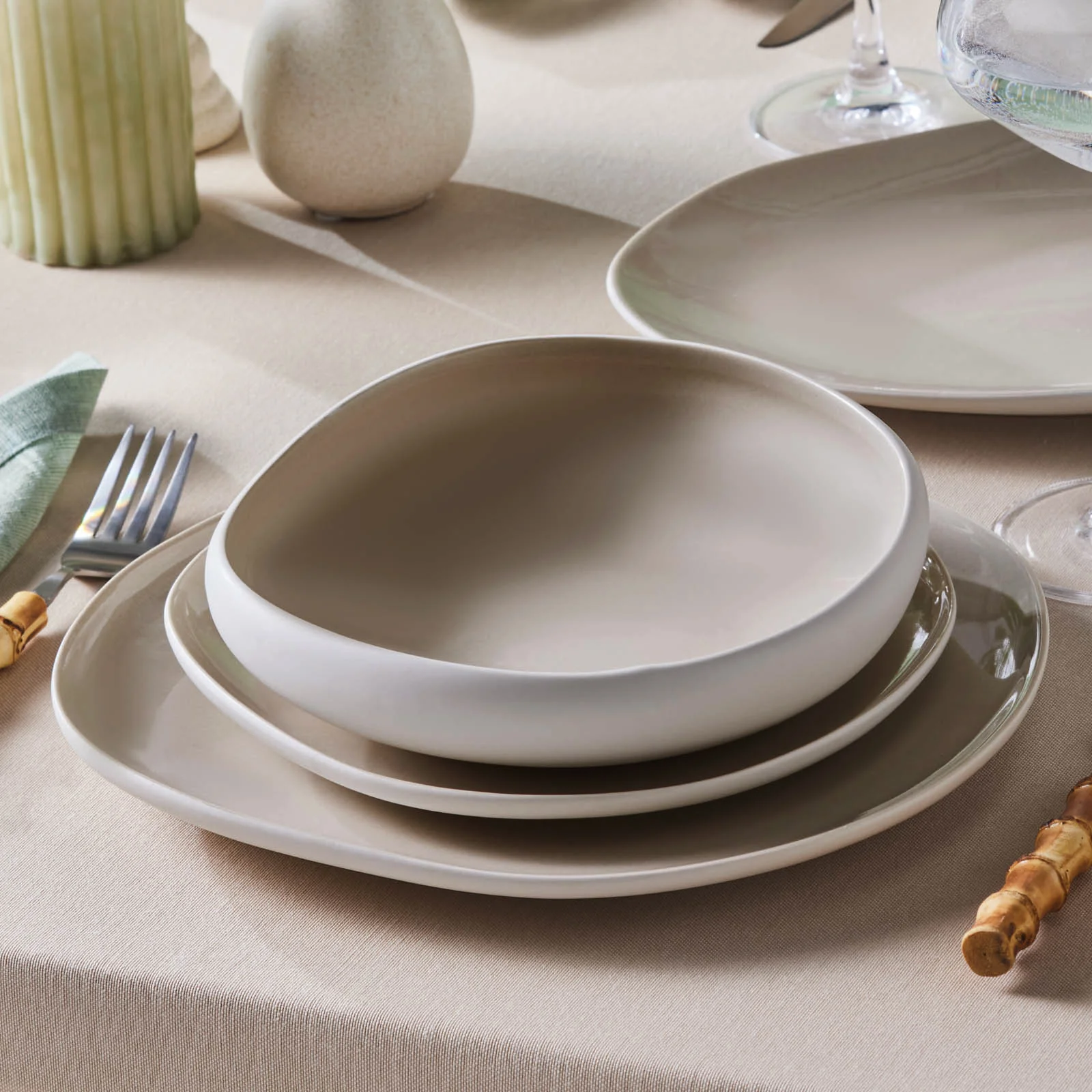 Karaca Earth Collection Cupid 59-delige Servies Set voor 12 Personen - Image 8