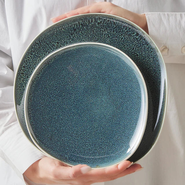 Karaca Earth Collection New Galactic Oscar Reactive Glaze 55-delige Serviesset voor 12 Personen, Multi - Image 6