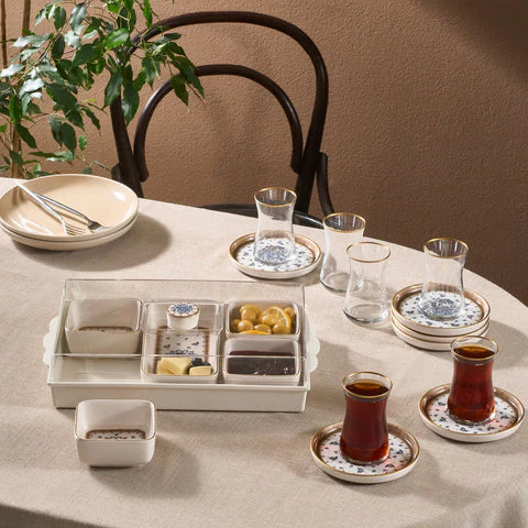 Karaca Elena 12-delige Theeset voor 6 Personen - Image 2