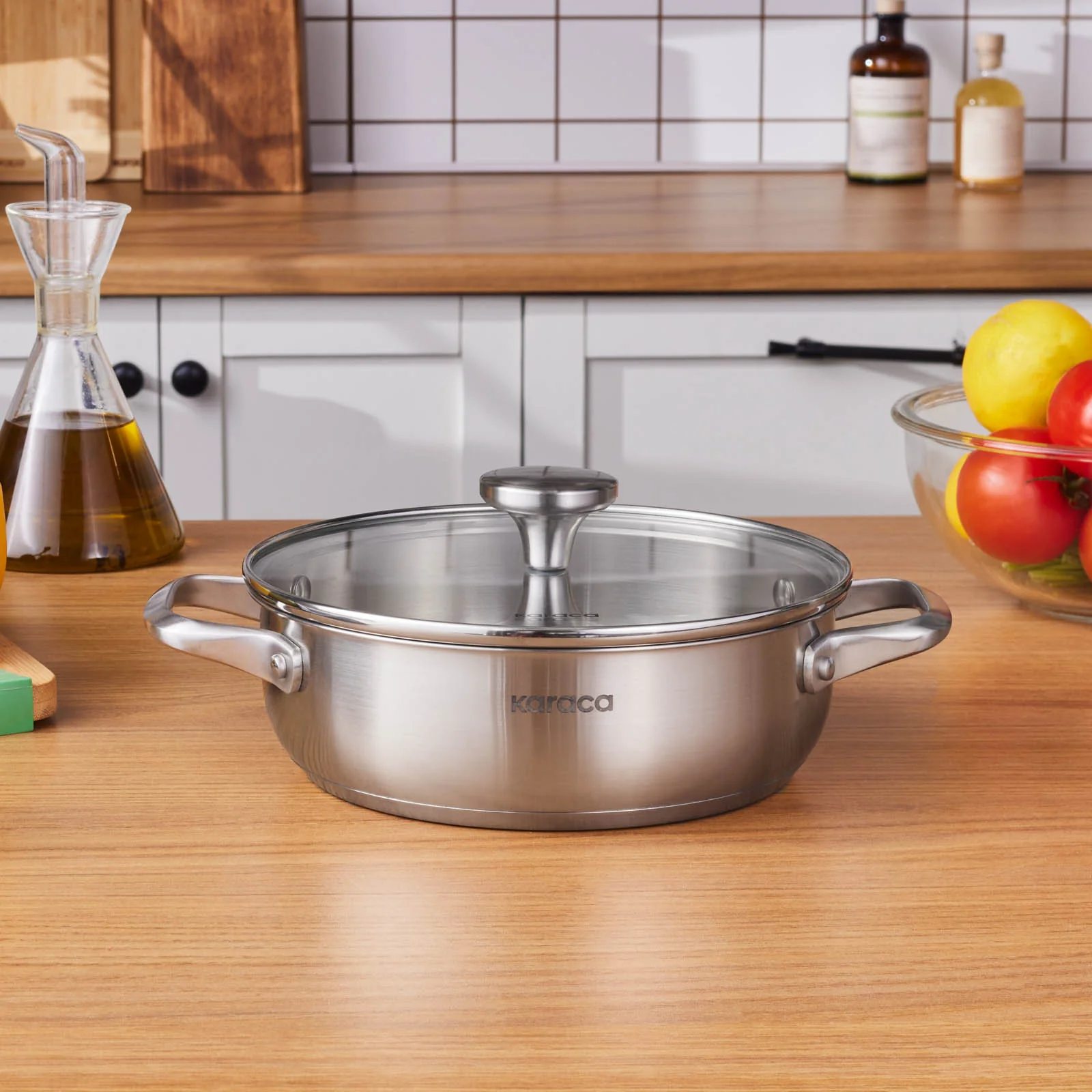Karaca Elite, Stalen Pot, 22cm
