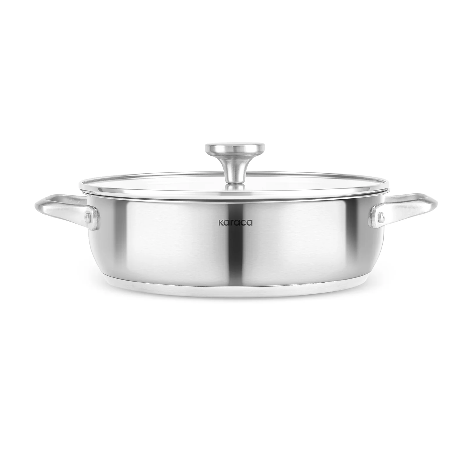 Karaca Elite, Stalen Pot, 26cm, 3.4L - Image 6