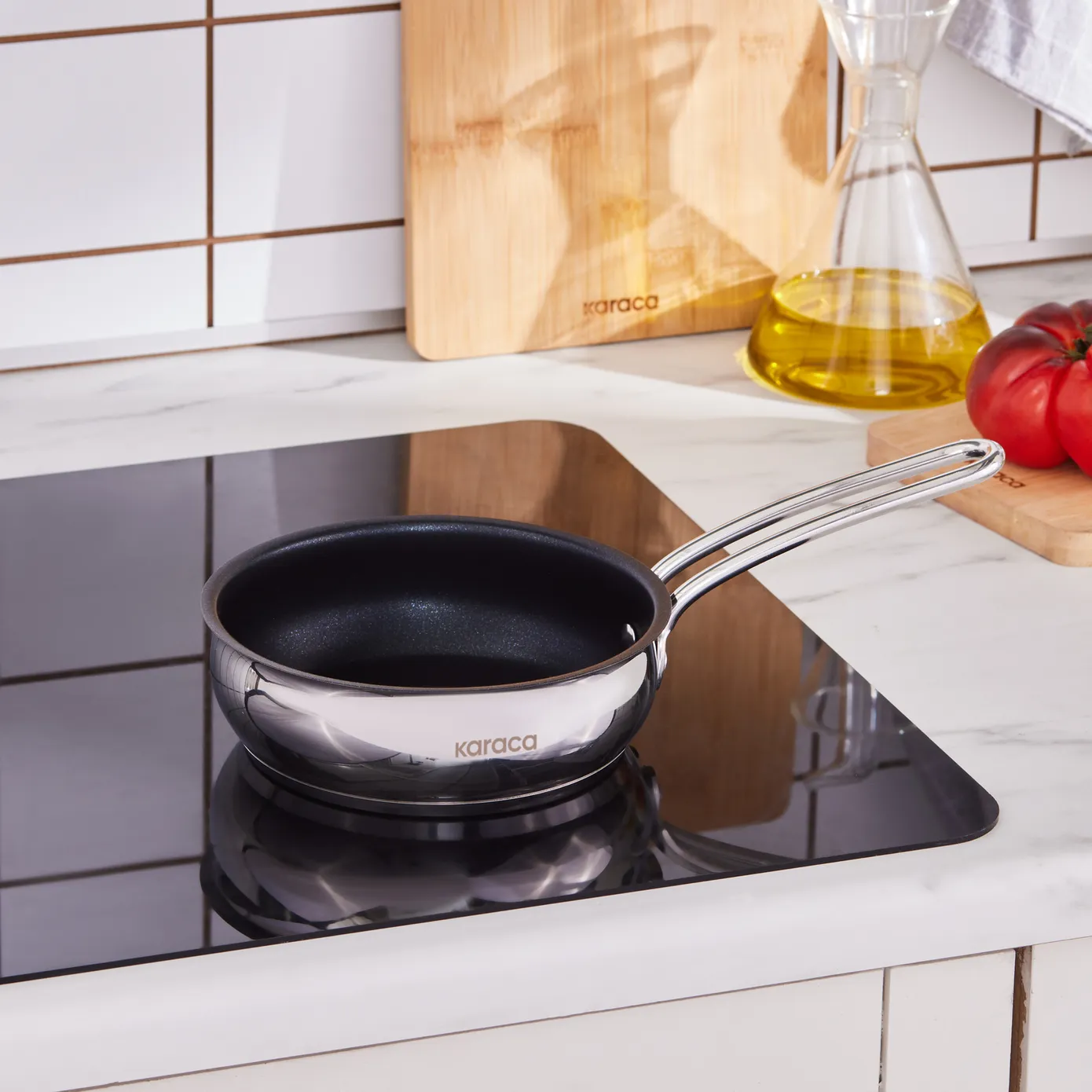 Karaca Emirgan Stalen Pan, 16 cm - Image 3