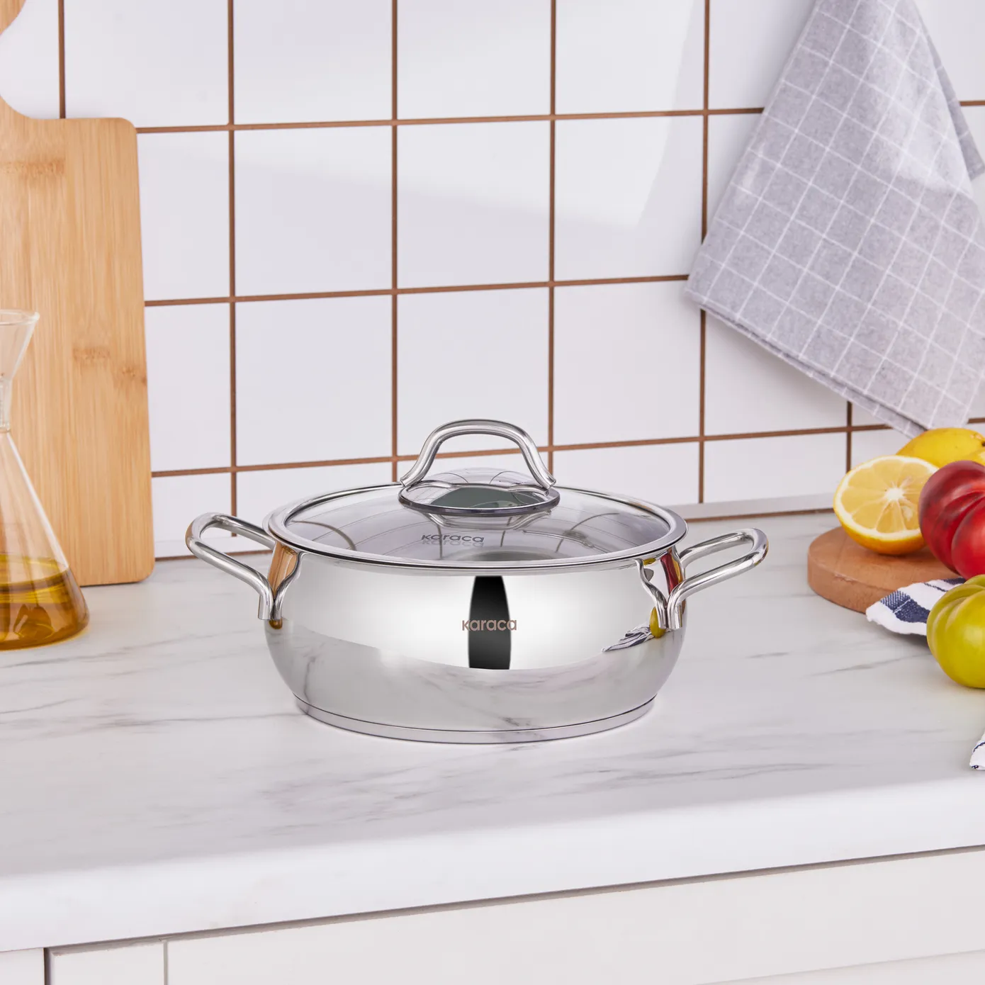 KARACA EMİRGAN 20 CM STEEL POT - Image 4