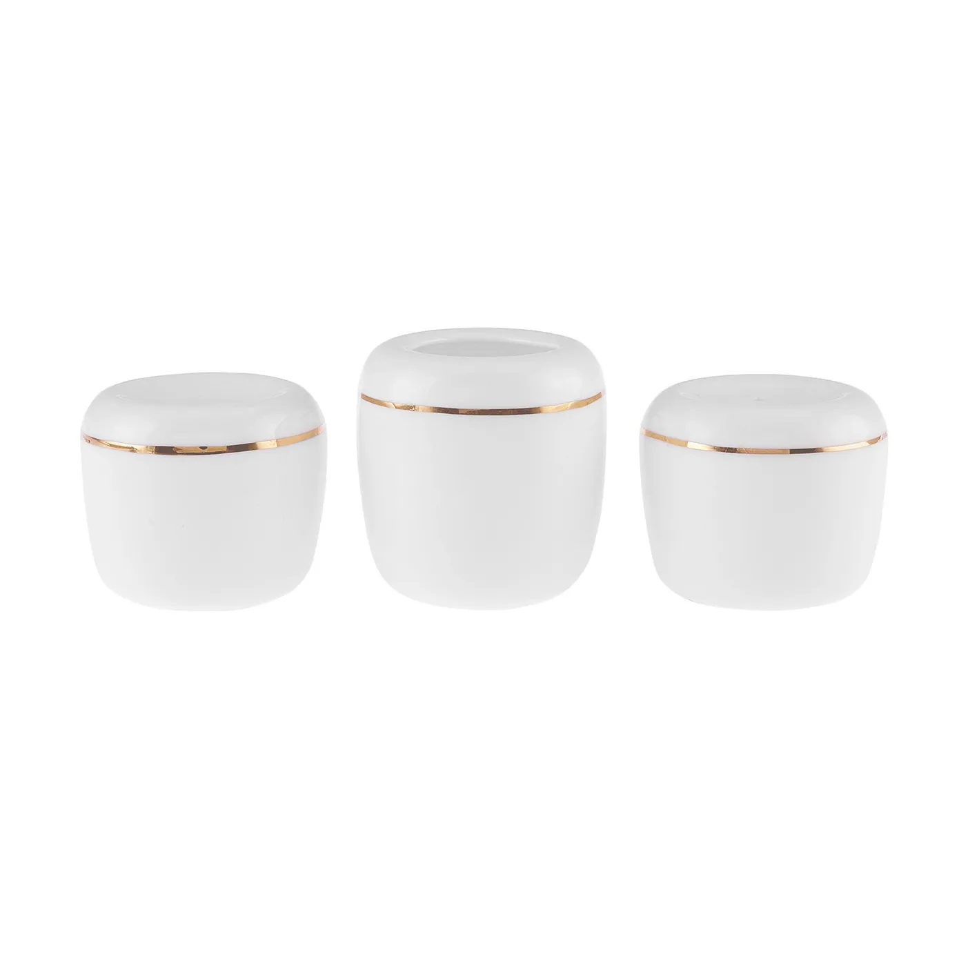 Karaca Fine Pearl, 58-delige serviesset voor 12 personen, goud - Image 3