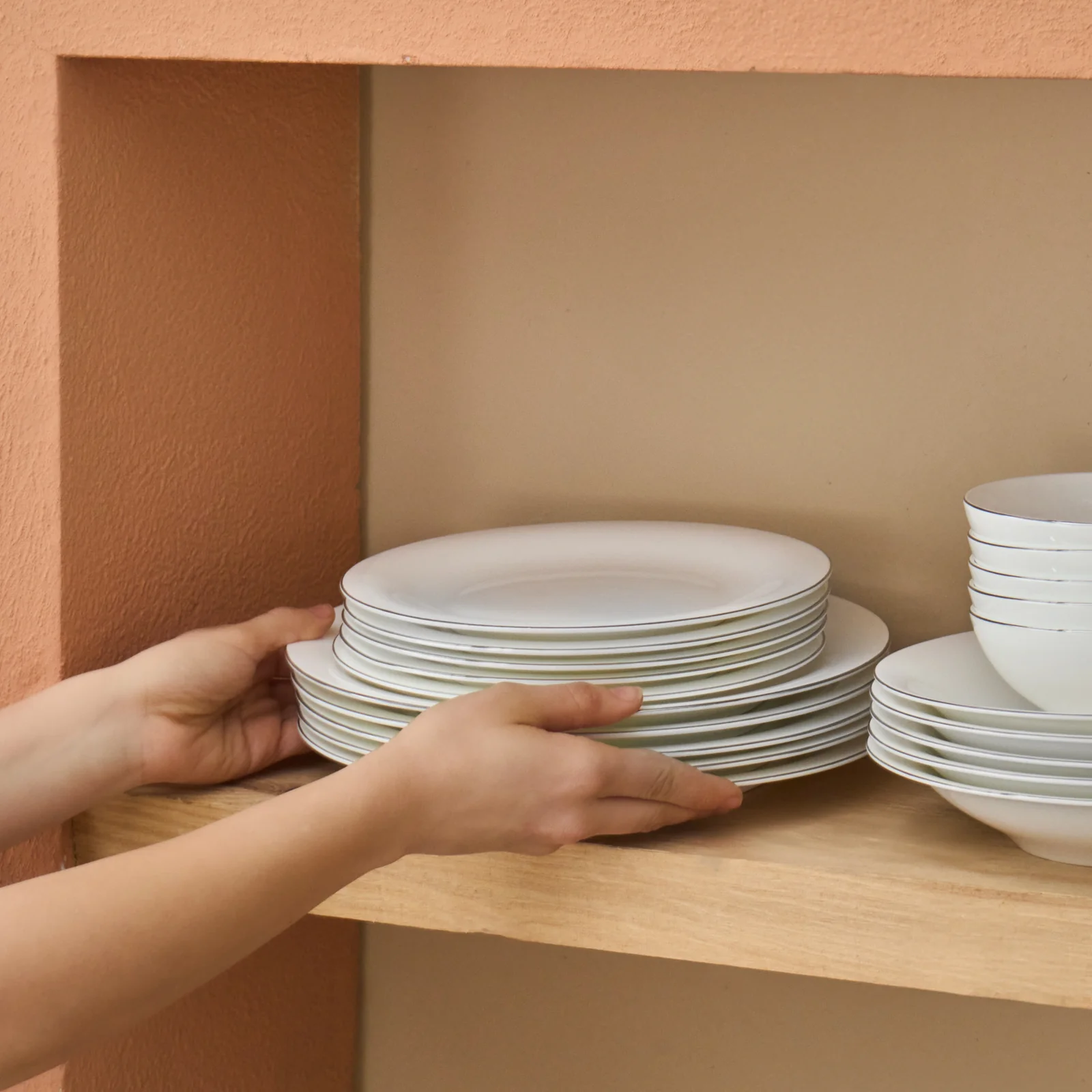 Karaca Fine Pearl Extra Argento Platin 55-Delig Dinerservies Voor 12 Personen - Image 10
