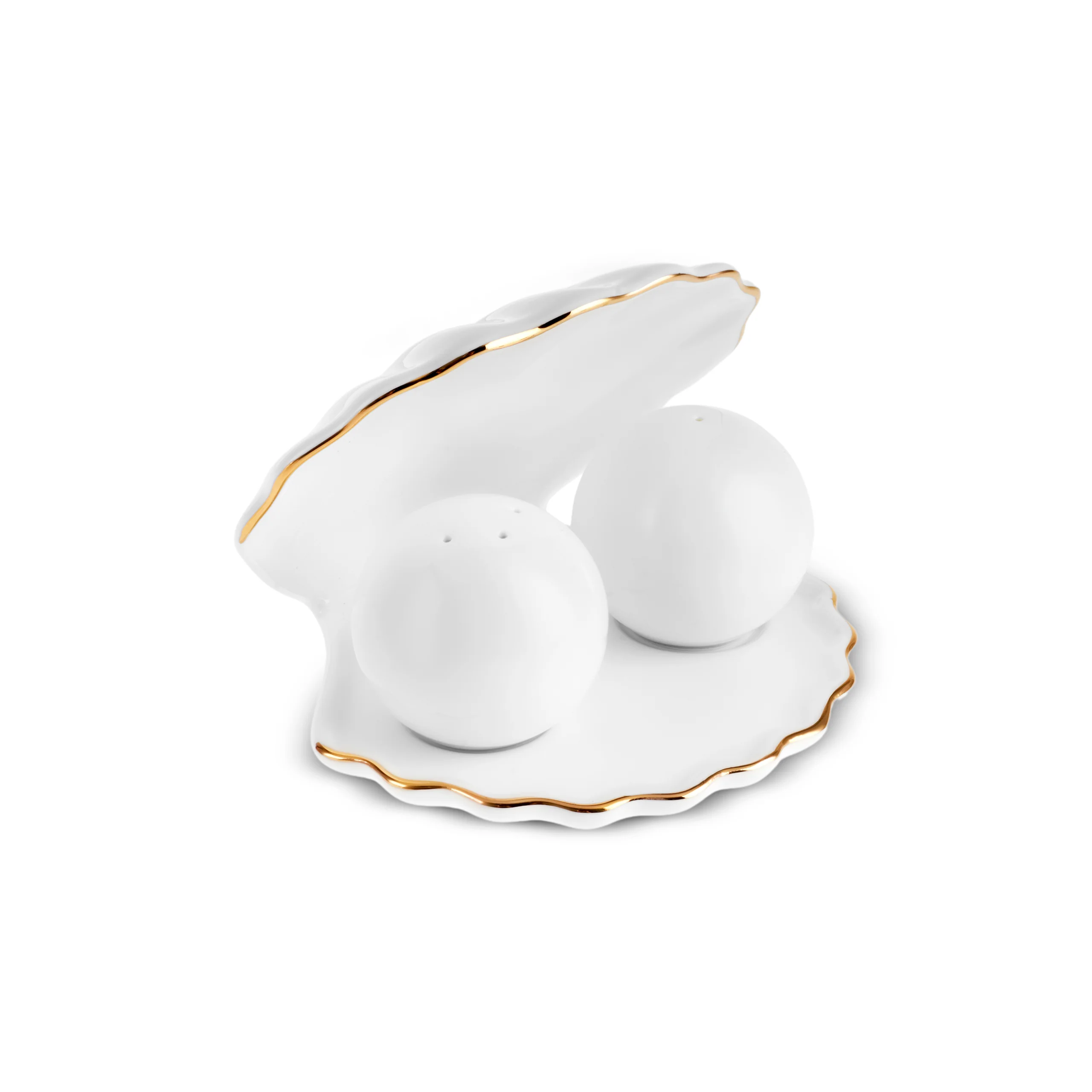 Karaca Fine Pearl Extra Shell 55-delige 12-persoons servies set Goud - Image 9