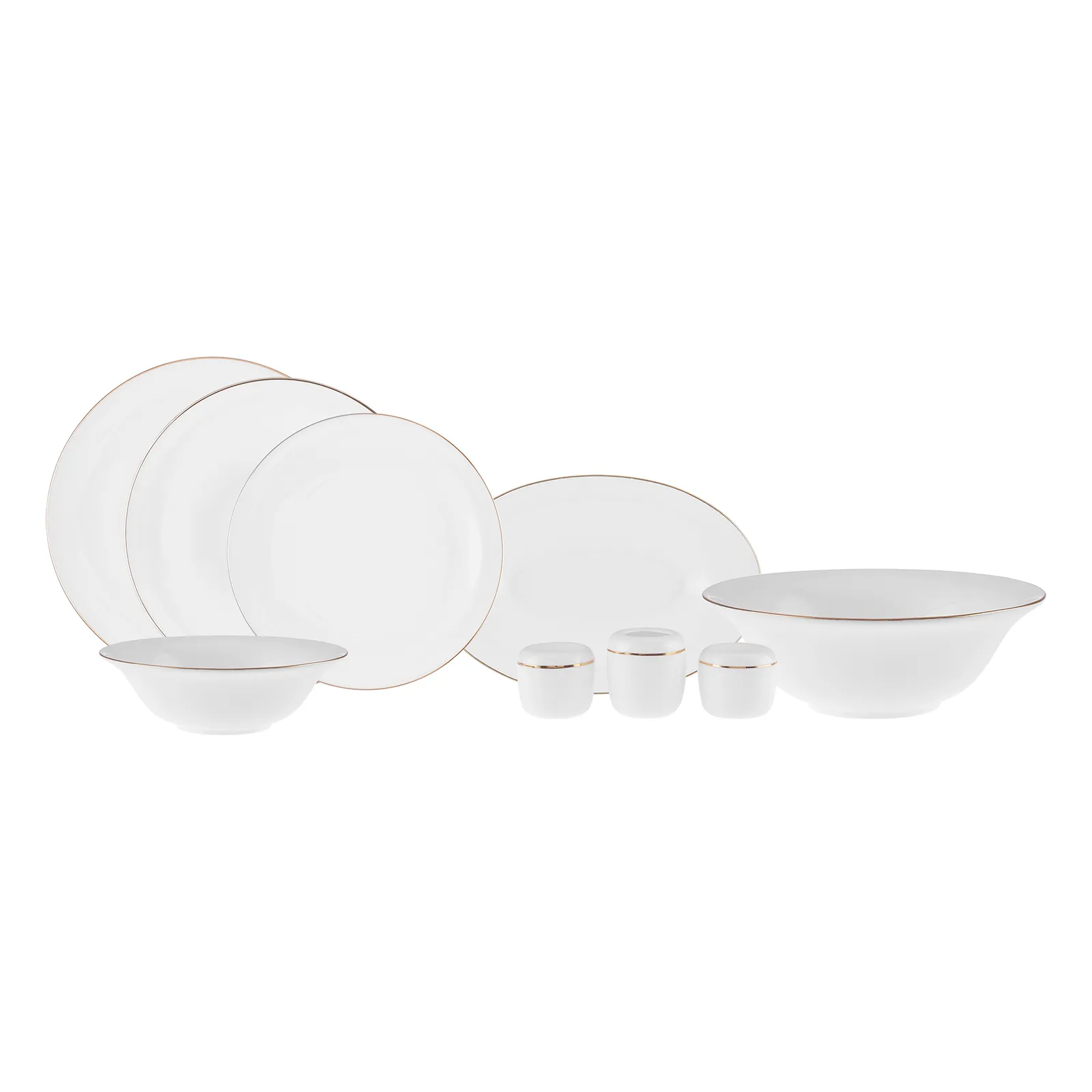 Karaca Fine Pearl Fame 58-delige 12-Persoons Servies Gold - Image 12