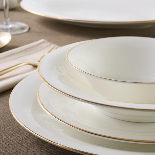 Karaca Fine Pearl Fame 58-delige 12-Persoons Servies Gold - Image 5