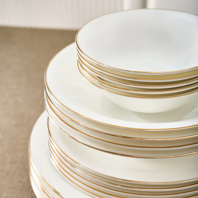 Karaca Fine Pearl Fame 58-delige 12-Persoons Servies Gold - Image 8