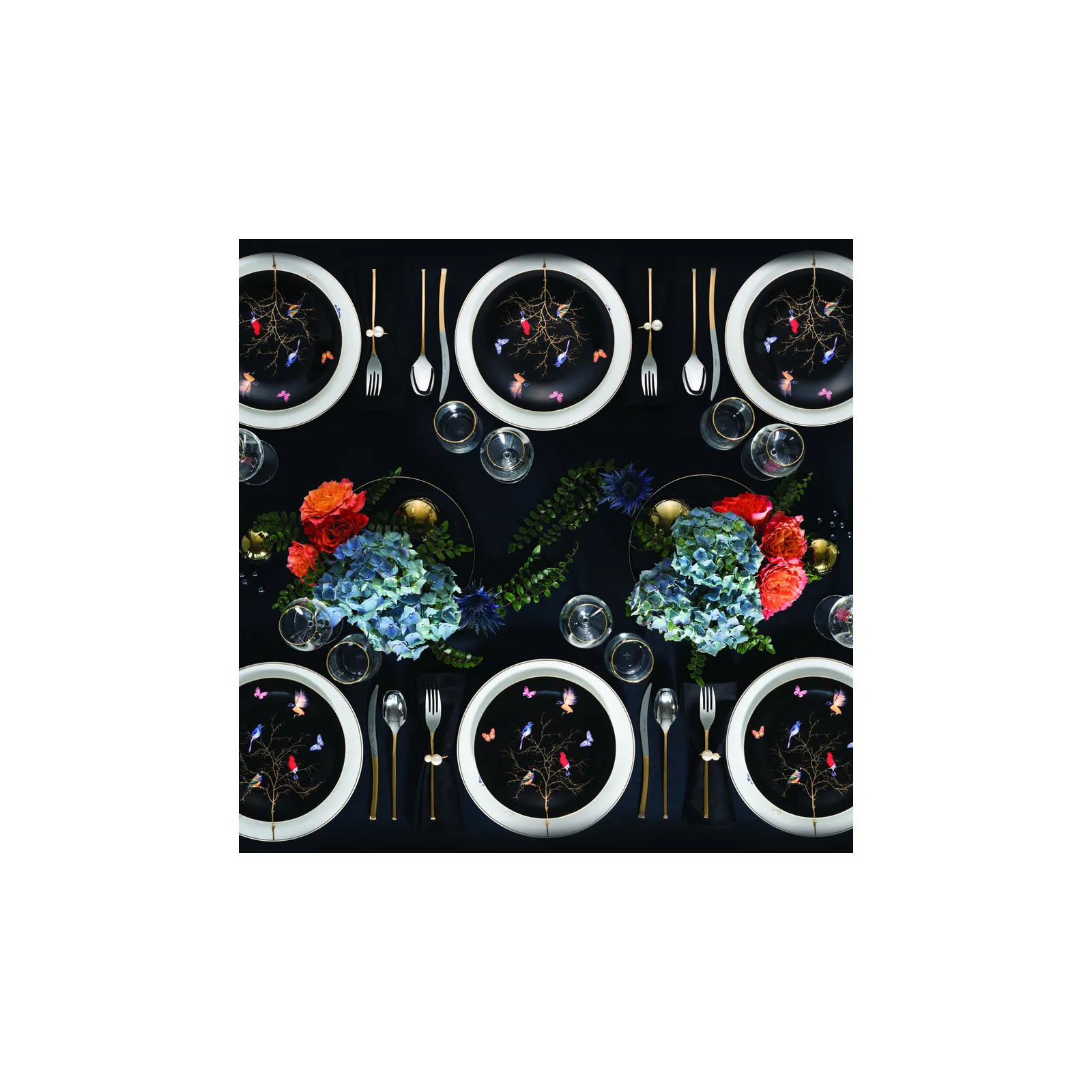 Karaca Fine Pearl Grace Black - 58-delig parelservies voor 12 personen - Image 2