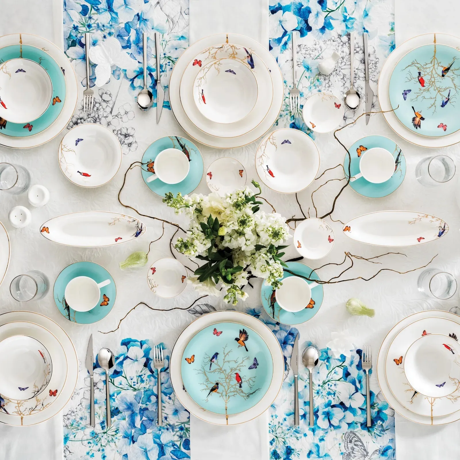 Karaca Fine Pearl Grace Mint - 58-delige parelserviesset voor 12 personen - Image 5