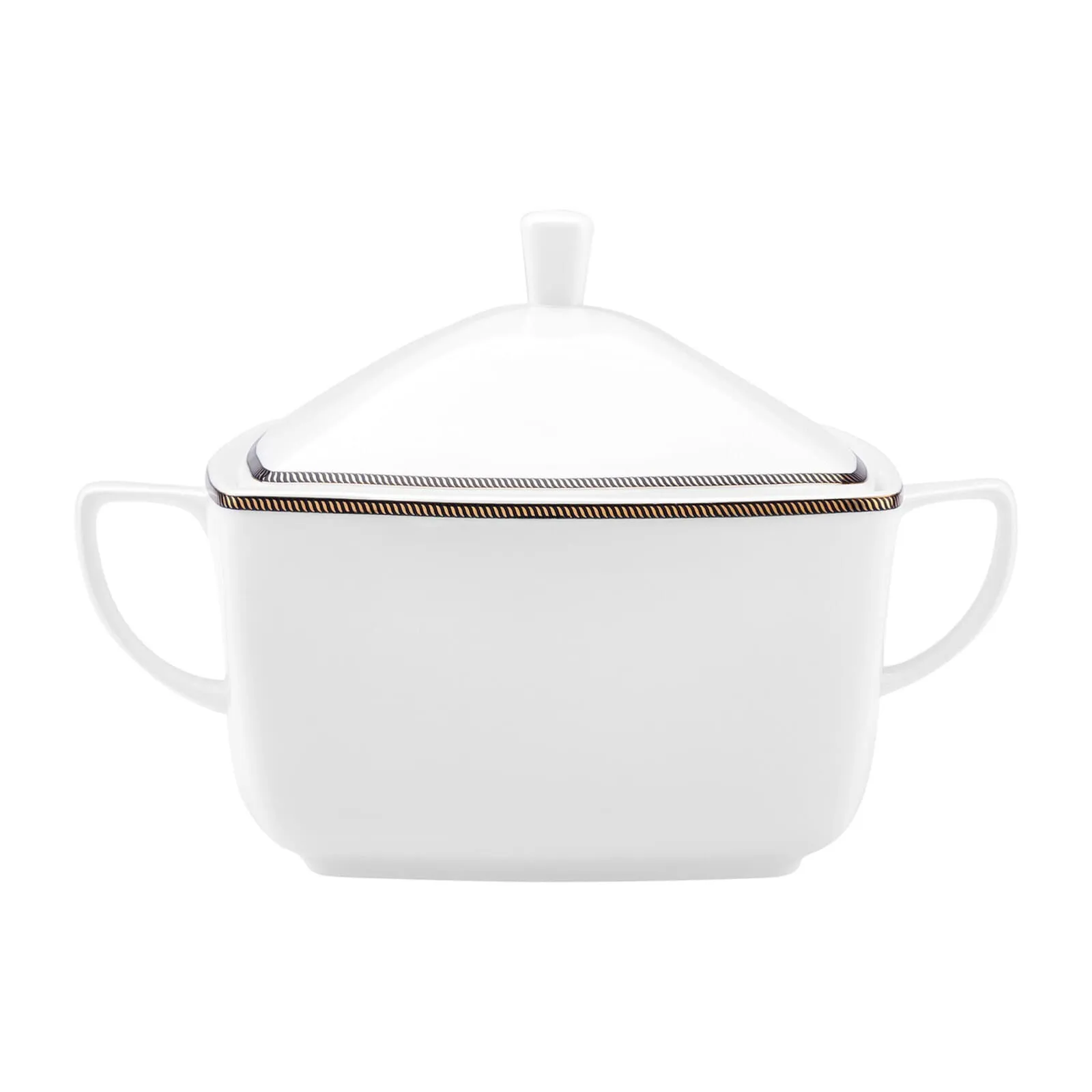 Karaca Fine Pearl Norma - 62-delig vierkant tafelservies voor 12 personen - Image 9