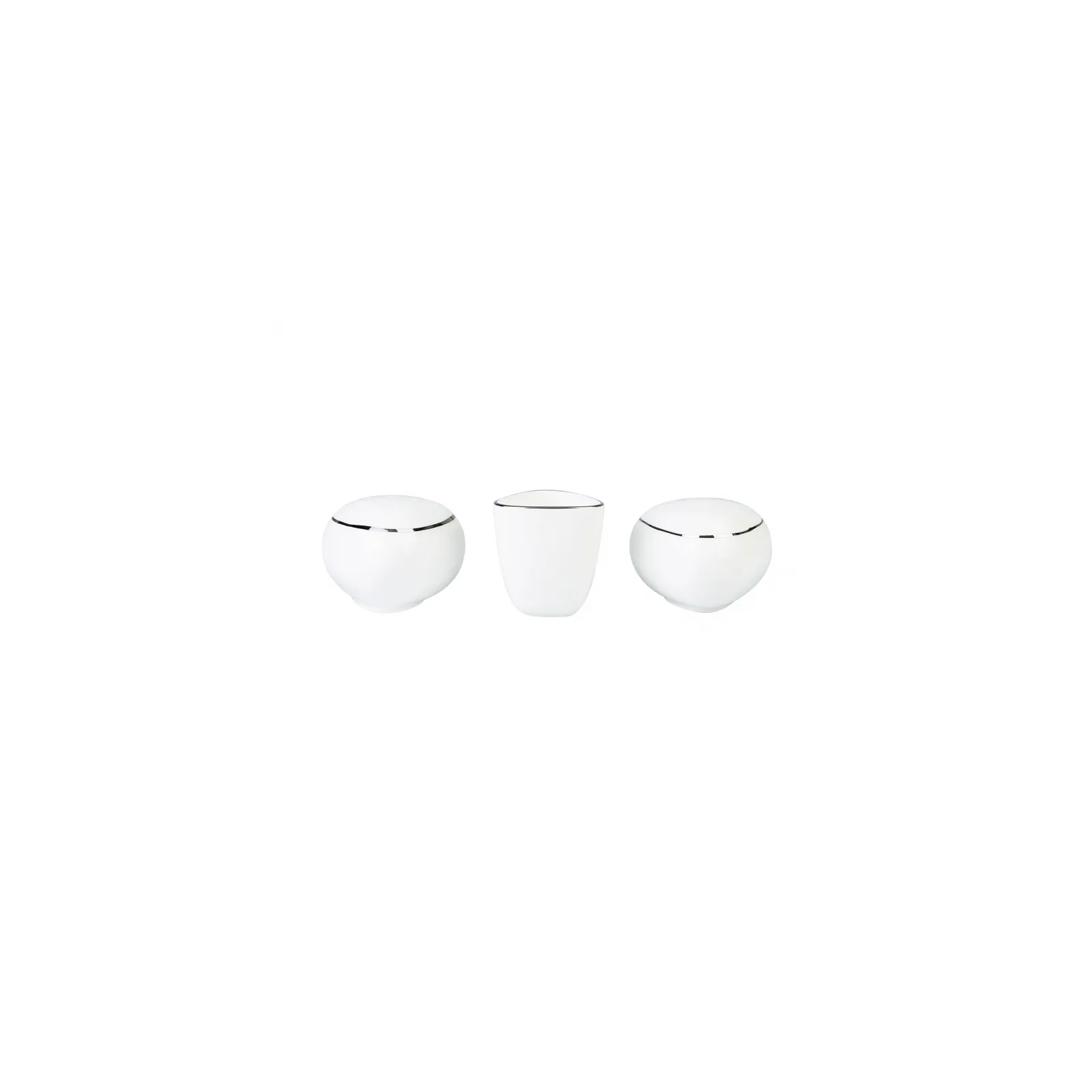 Karaca Fine Pearl Trio Platinum - 62-delig tafelservies voor 12 personen - Image 9