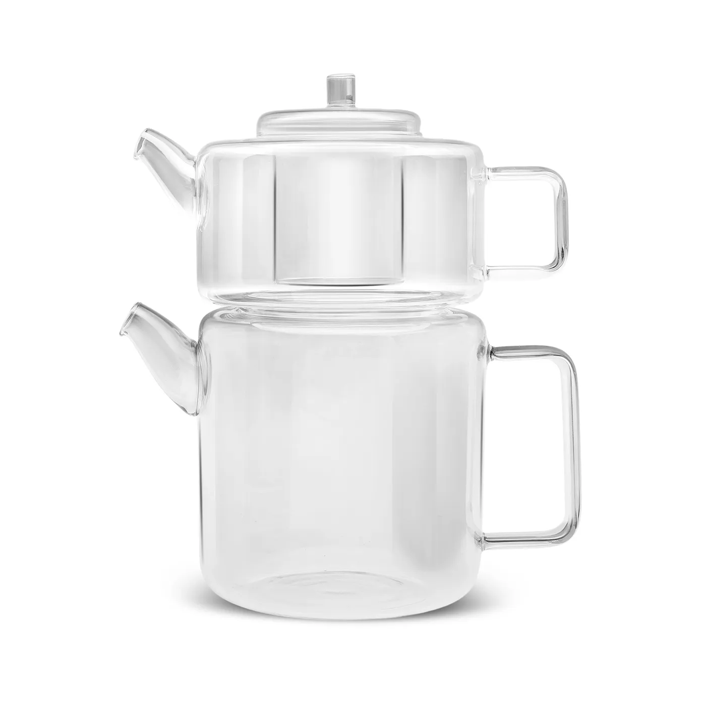 Karaca Flat Borosilicaat Glazen Theepot - Image 4