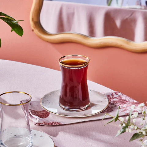 Karaca Fleur 12-delige Theeset, 6 Personen - Image 3