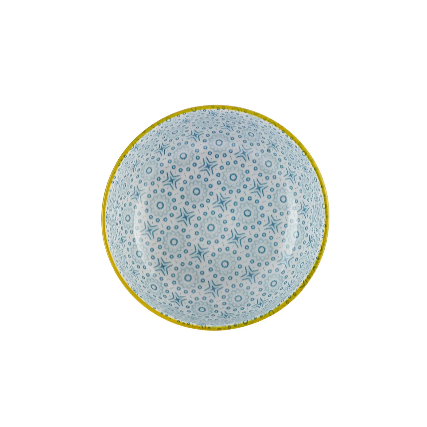 Karaca Floral Snackschaaltje, Blauw, Rond, 10 cm - Image 4