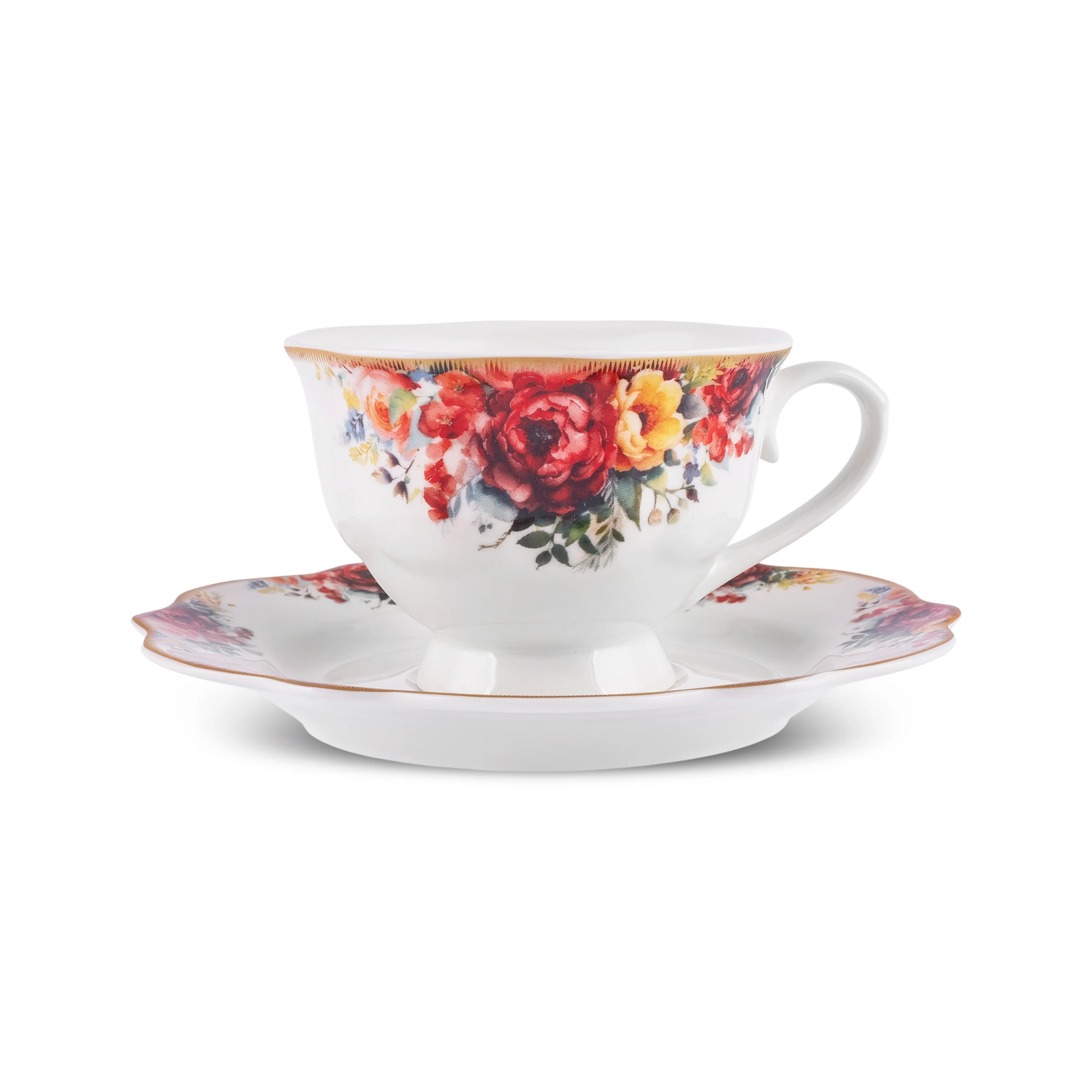 Karaca Forever Bone Amarose 26-delig Ontbijtset - Image 16
