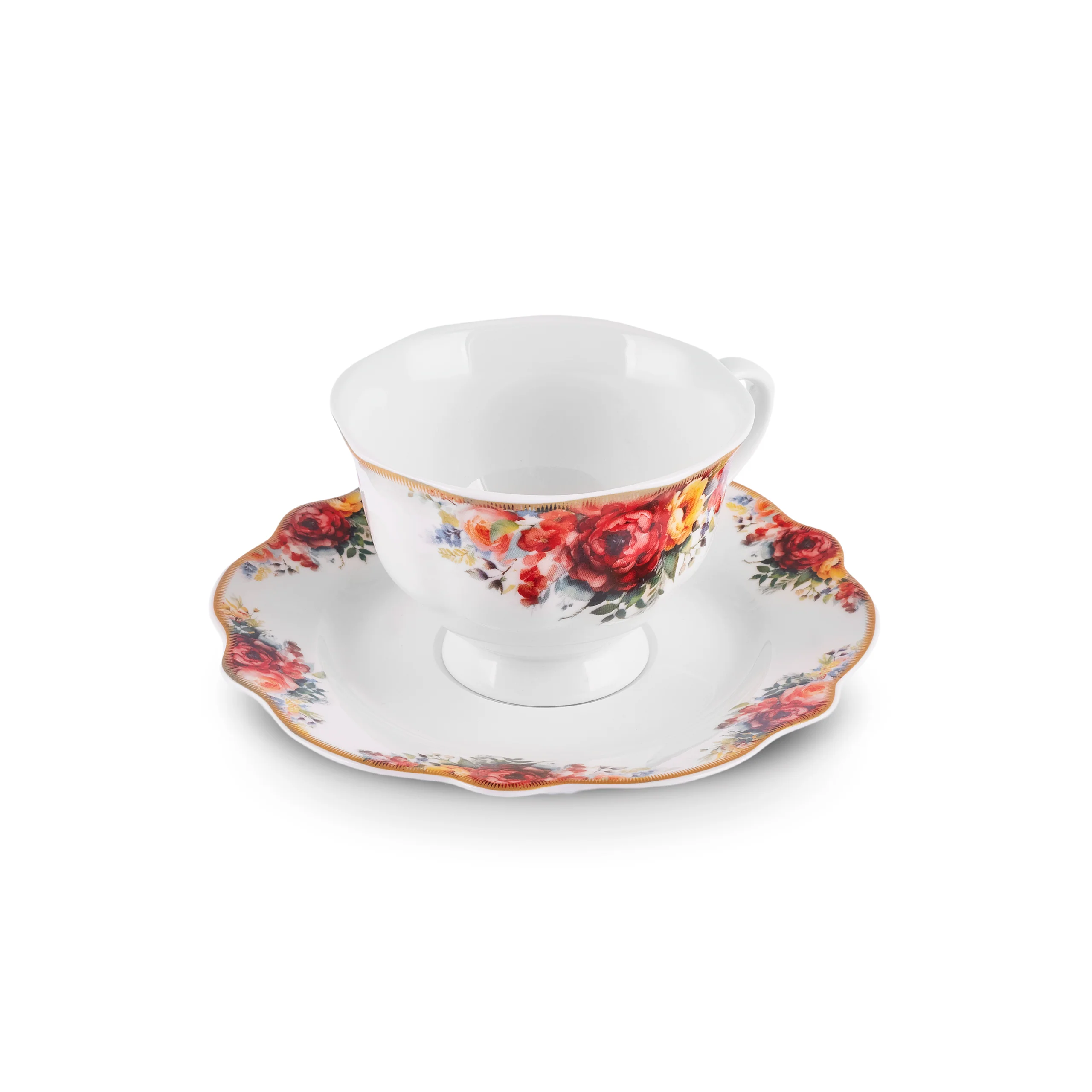 Karaca Forever Bone Amarose 26-delig Ontbijtset - Image 18