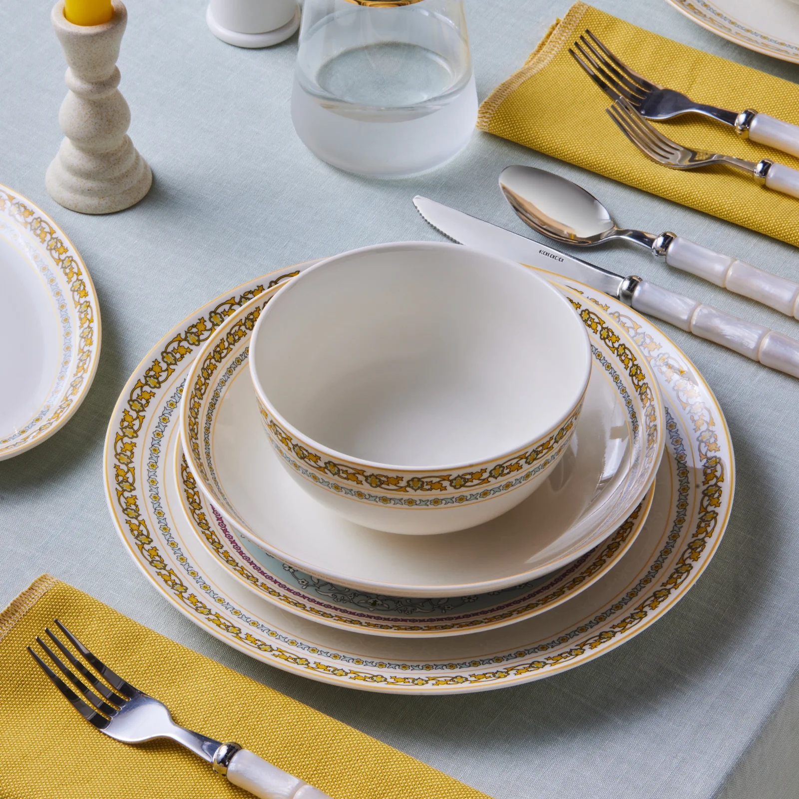 Karaca Forever Bone Bondi 53-delige Dinnerset voor 12 Personen - Image 3
