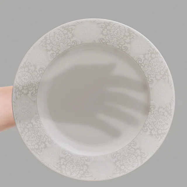 Karaca Forever Bone China New Olio 53-delige Dinnerset voor 12 Personen, Wit - Image 7