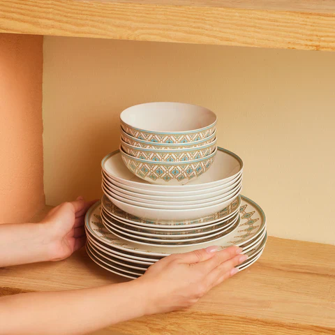 Karaca Forever Bone Dorothy, 53-Delig Dinerservies Voor 12 Personen - Image 10