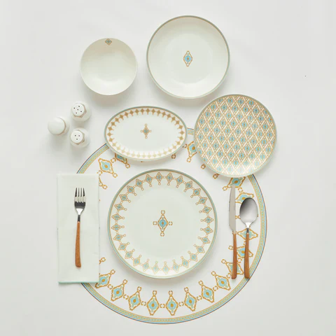 Karaca Forever Bone Dorothy, 53-Delig Dinerservies Voor 12 Personen - Image 4