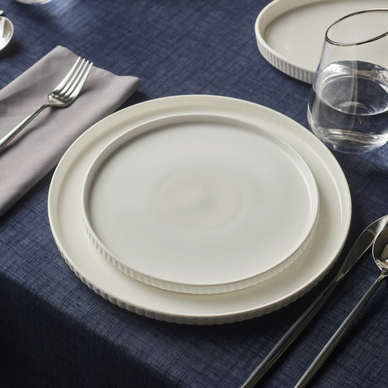 Karaca Forever Bone Pablito 53-Delig Dinnerservies Voor 12 Personen, Wit - Image 4