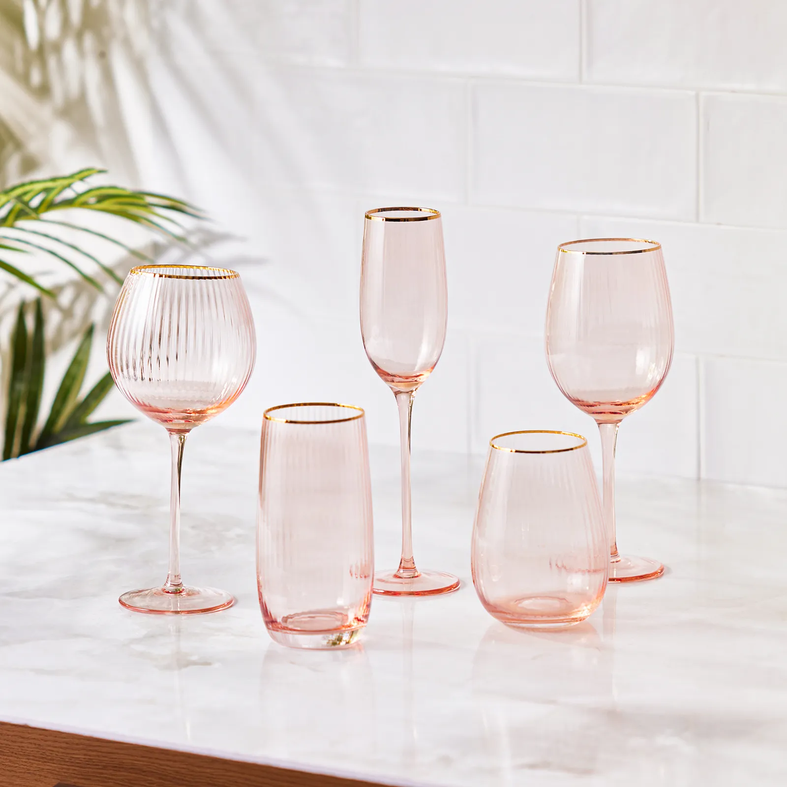 Karaca Gemma Frisdrank Glas Zalm 480 ml - Image 3
