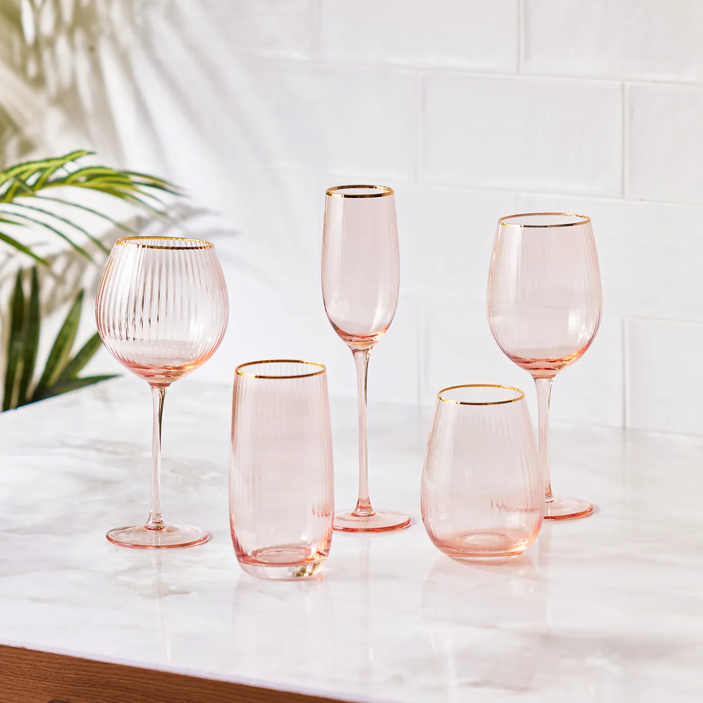 Karaca Gemma Waterglas Zalm 550 ml - Image 4