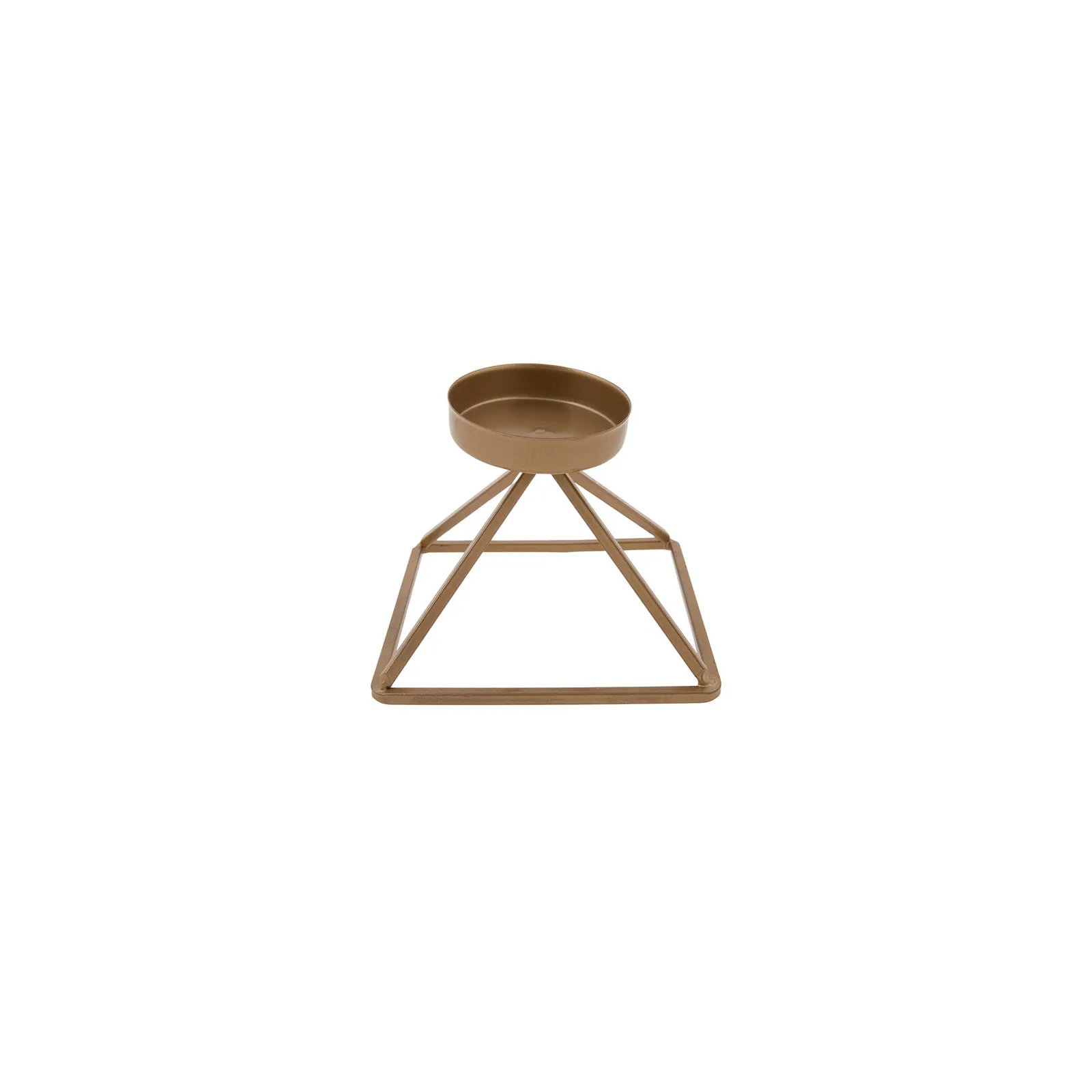 Karaca Geometri Kaarshouder Goud, 13 cm x 13 cm - Image 3