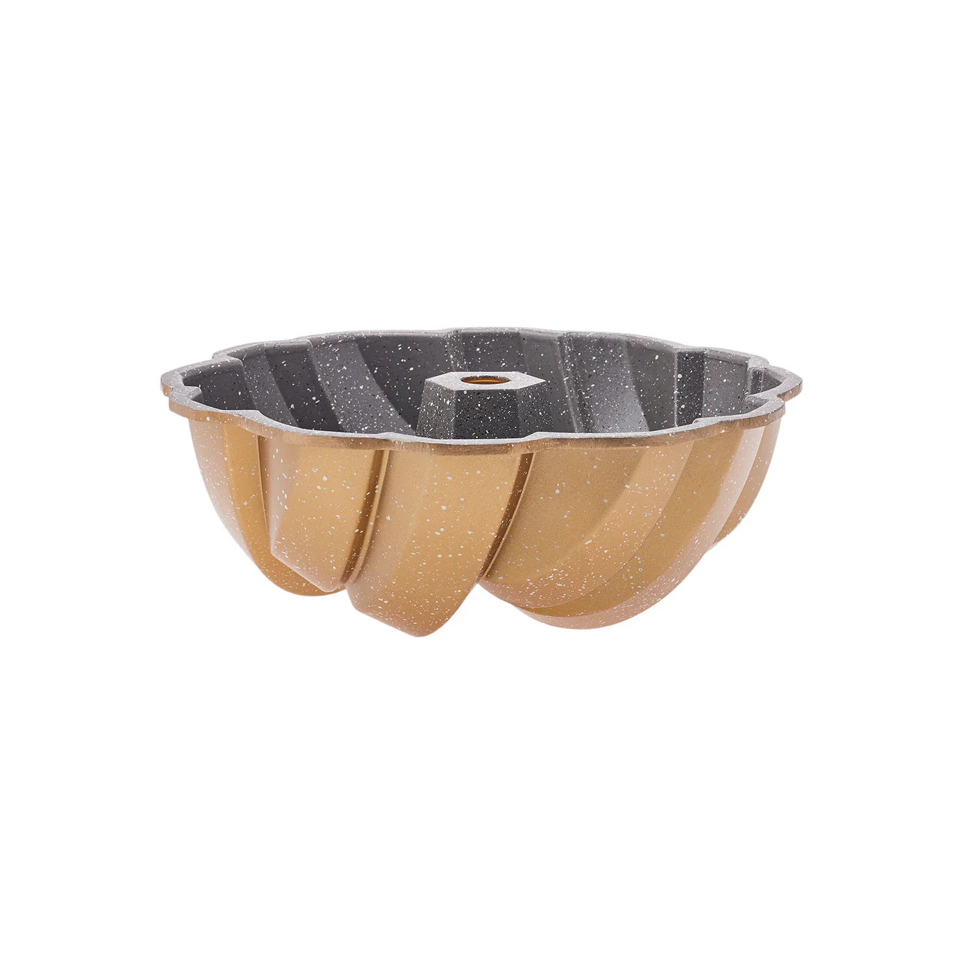 Karaca Gietaluminium Cakevorm Gevlochten Goud 26 cm - Image 2