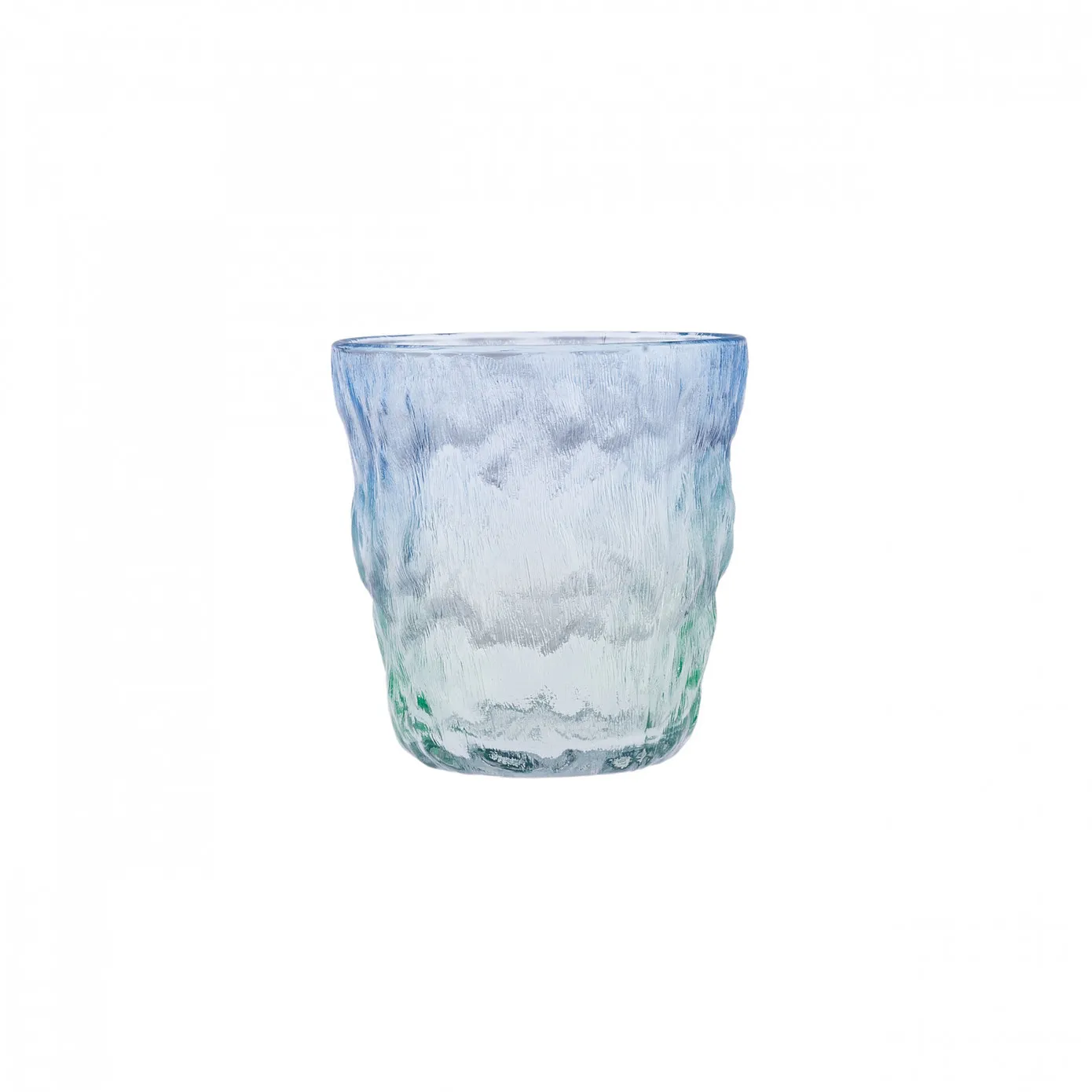 Karaca Gletsjer Waterglas, Blauw Groen, 287 ml