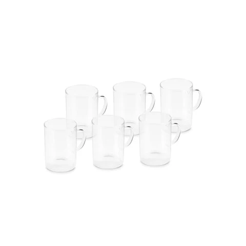 Karaca Guido 6-delige Theekoppenset voor 6 Personen, 200 ml, Transparant - Image 8
