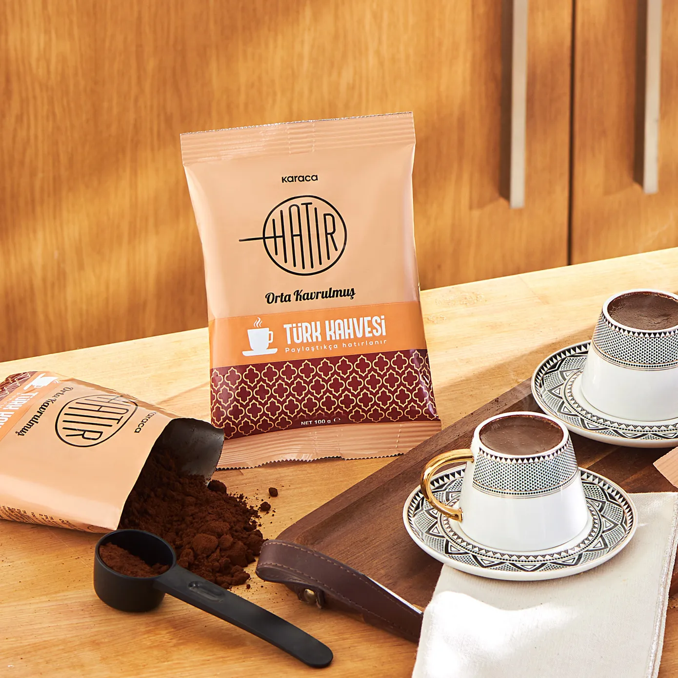 Karaca Hatır Middelmatig Geroosterde Turkse Koffie met Veel Schuim, 100 g - Image 3