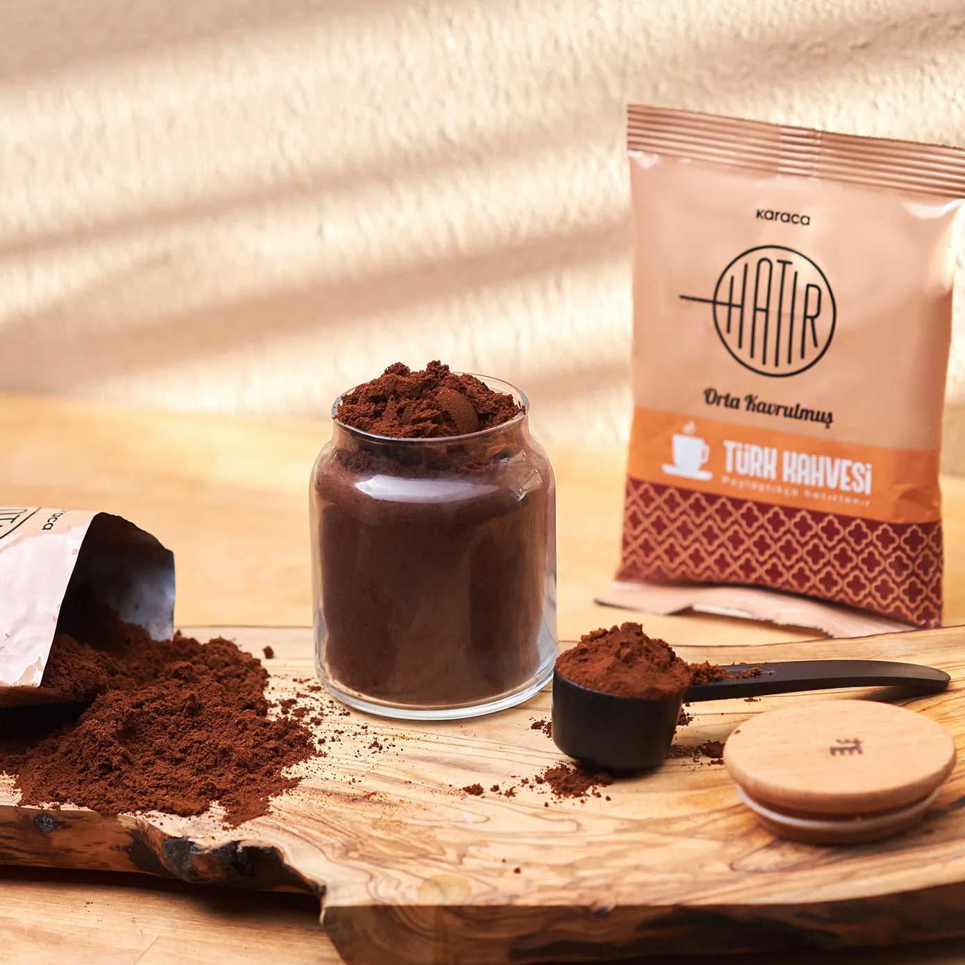 Karaca Hatır Middelmatig Geroosterde Turkse Koffie met Veel Schuim, 100 g - Image 6
