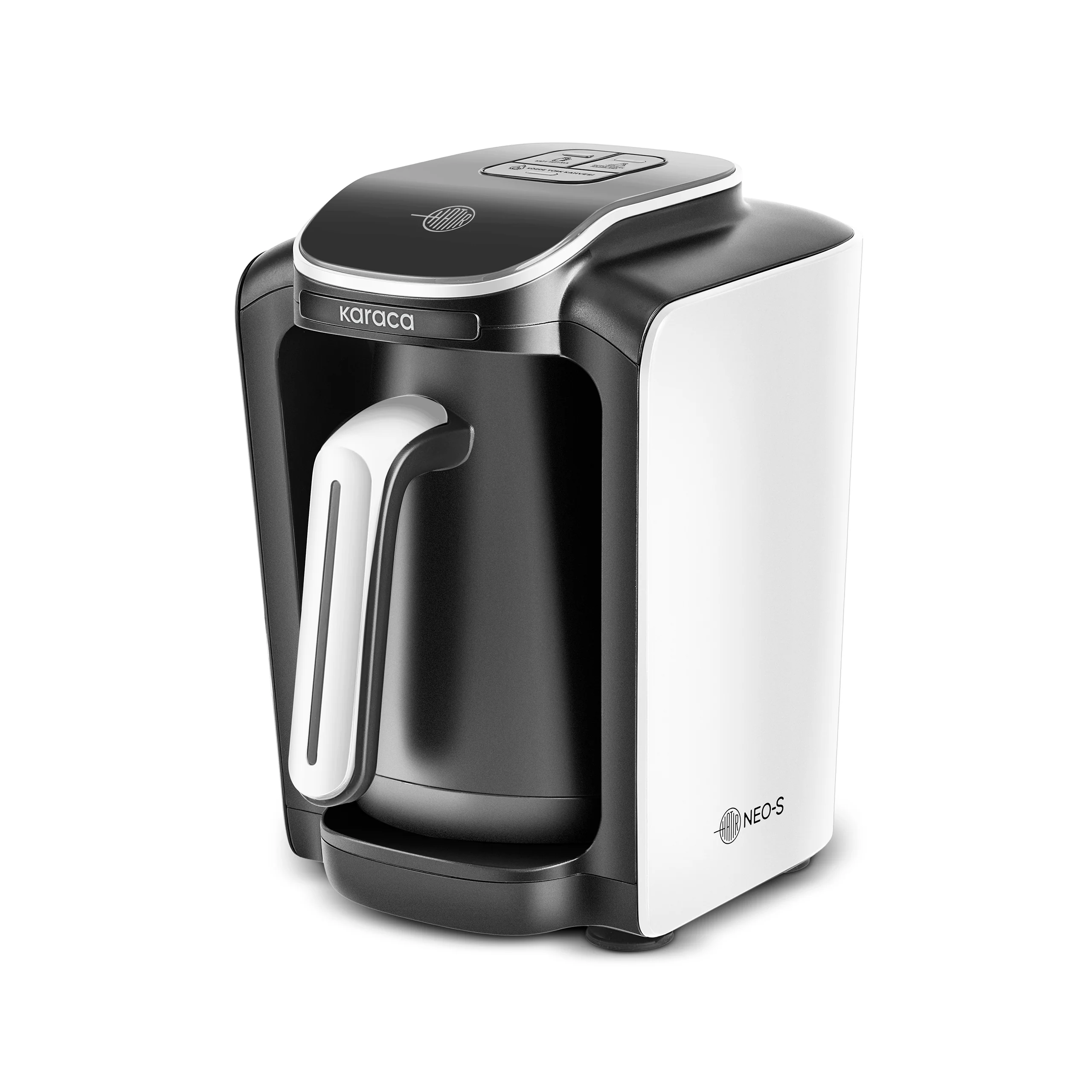 Karaca Hatır Neo Turkse Koffiemachine met Melk – Porcelain White - Image 3
