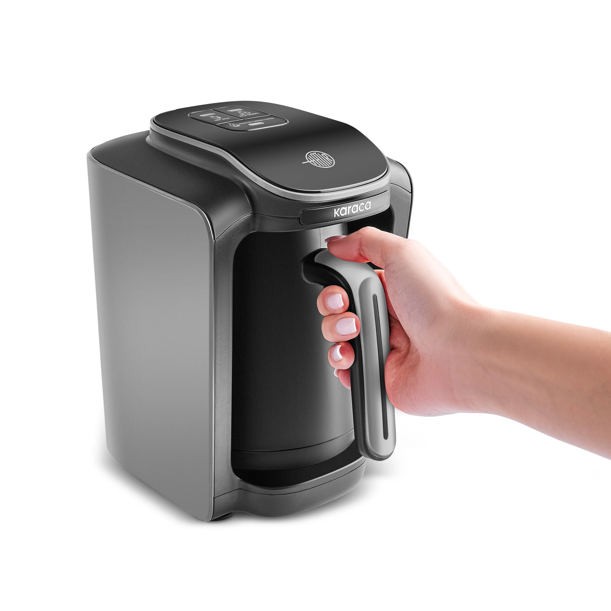 Karaca Hatır Neo Turkse Koffiemachine met Melk – Space Grey - Image 7
