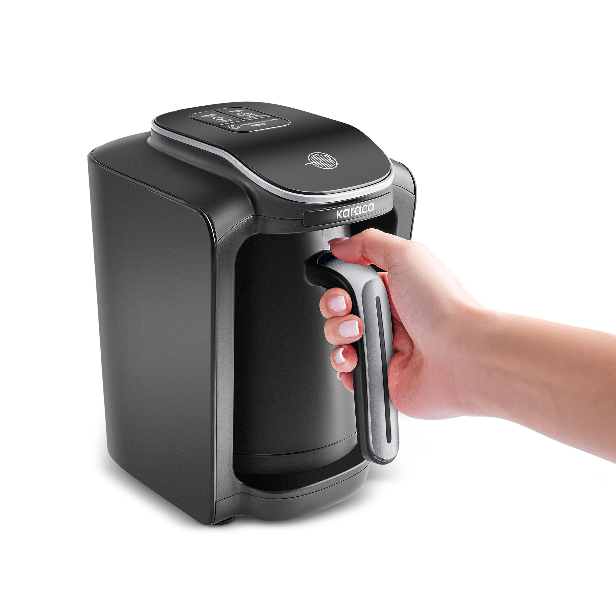 Karaca Hatır Neo Turkse Koffiemachine – Silver - Image 7