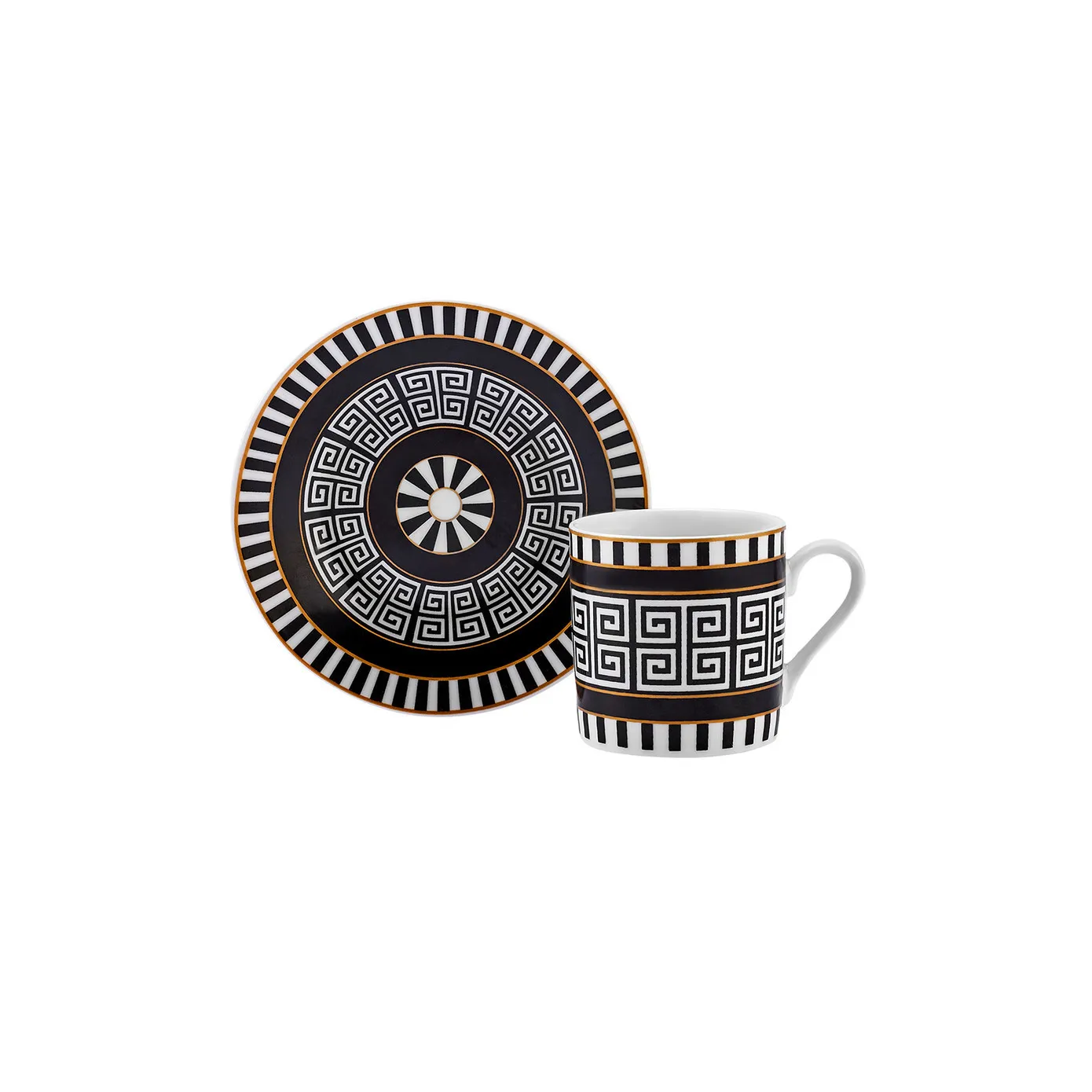 Karaca Helenistik Voor 6 personen Koffiekopje, 80 ml - Image 11