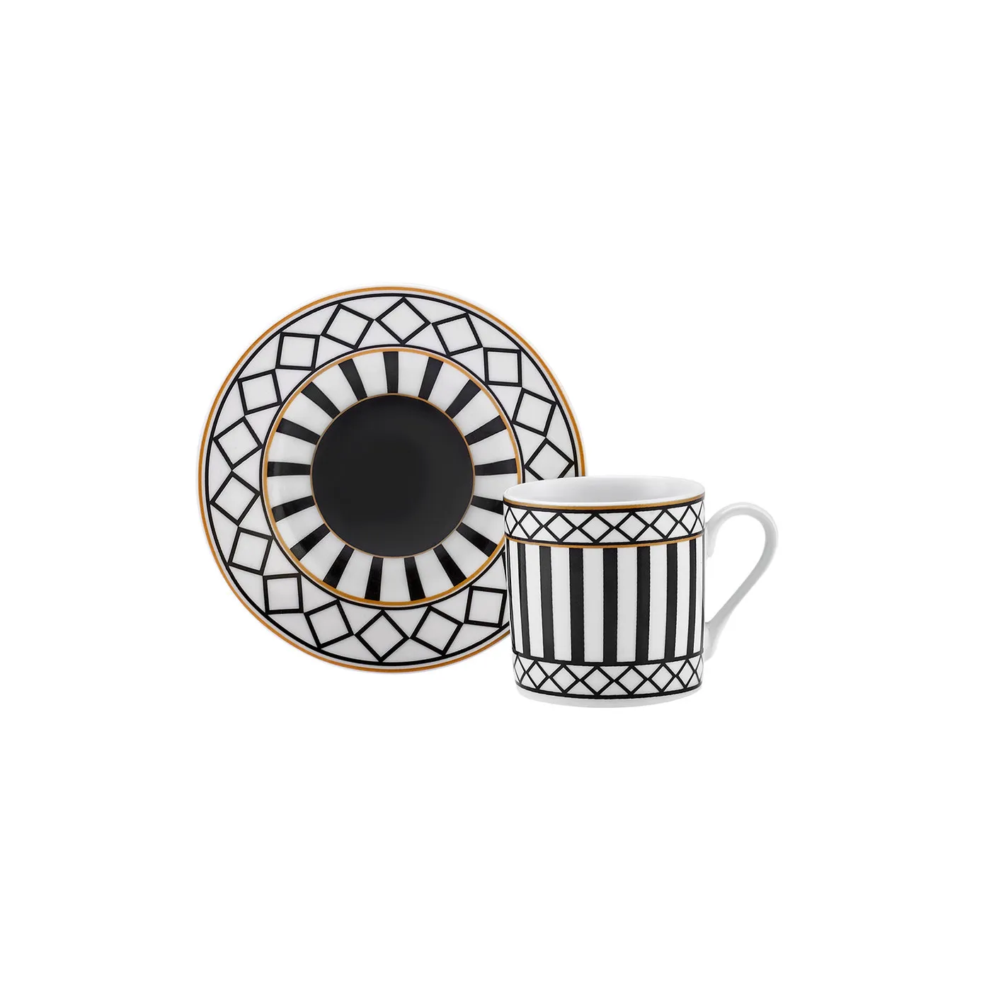 Karaca Helenistik Voor 6 personen Koffiekopje, 80 ml - Image 13