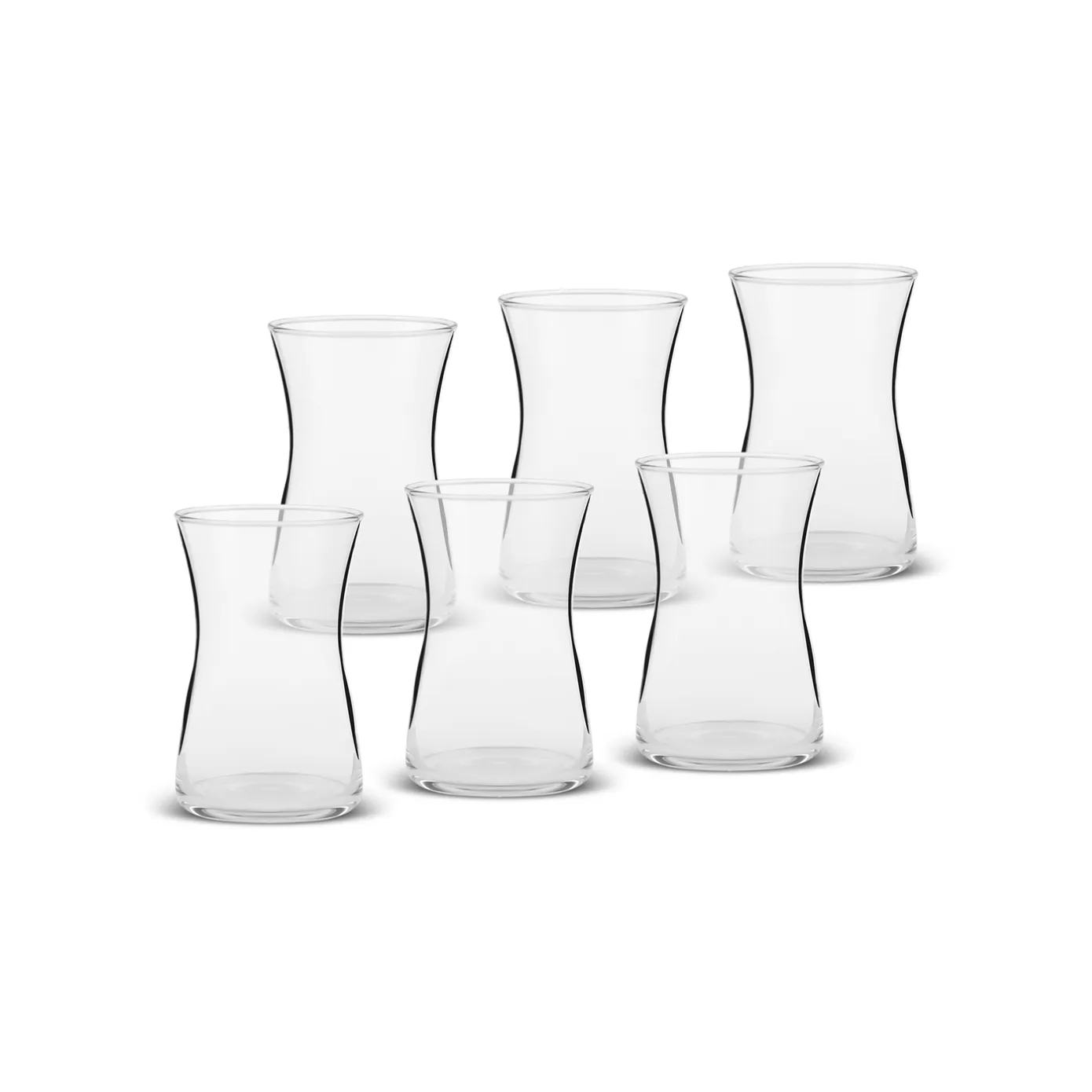 Karaca Heybeli Theekopjes Set, 6-Delig