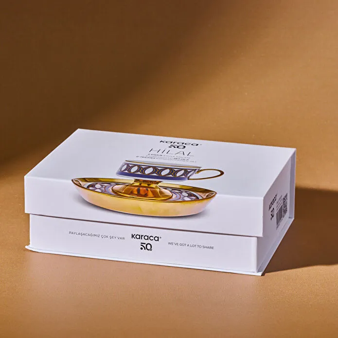 Karaca Hilal 2-Delig Koffiekopjesset Voor 2 Personen 85 Ml - Image 5