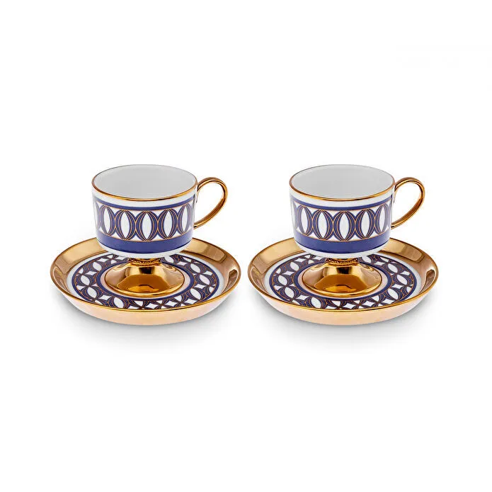 Karaca Hilal 2-Delig Koffiekopjesset Voor 2 Personen 85 Ml - Image 7