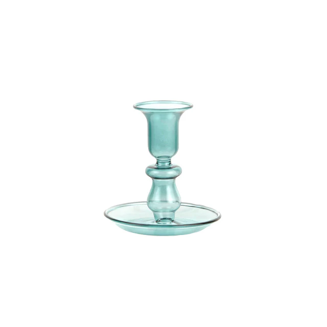 Karaca Home Alyce Glazen Kaarsenhouder Groen 10x10 cm - Image 3