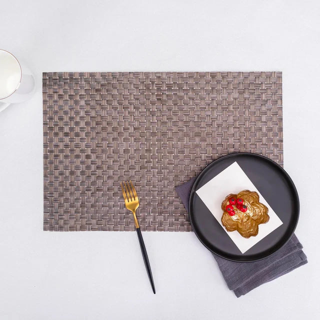 Karaca Home Baldwin Bronze Set van 2 Placemat Set