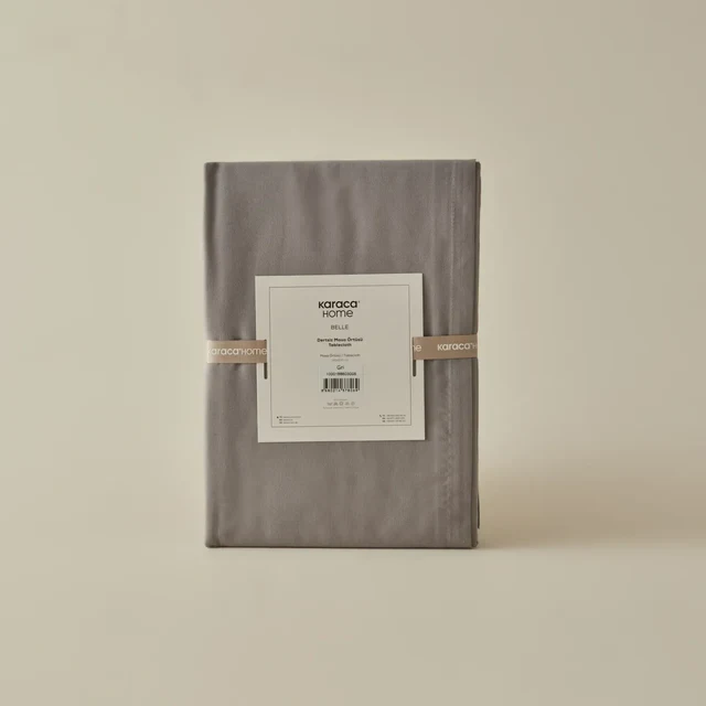 Karaca Home Belle Hemmed Tafelkleed Grijs