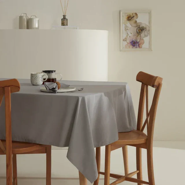 Karaca Home Belle Hemmed Tafelkleed Grijs - Image 2