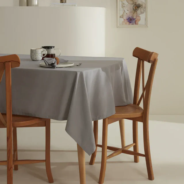 Karaca Home Belle Hemmed Tafelkleed Grijs - Image 4